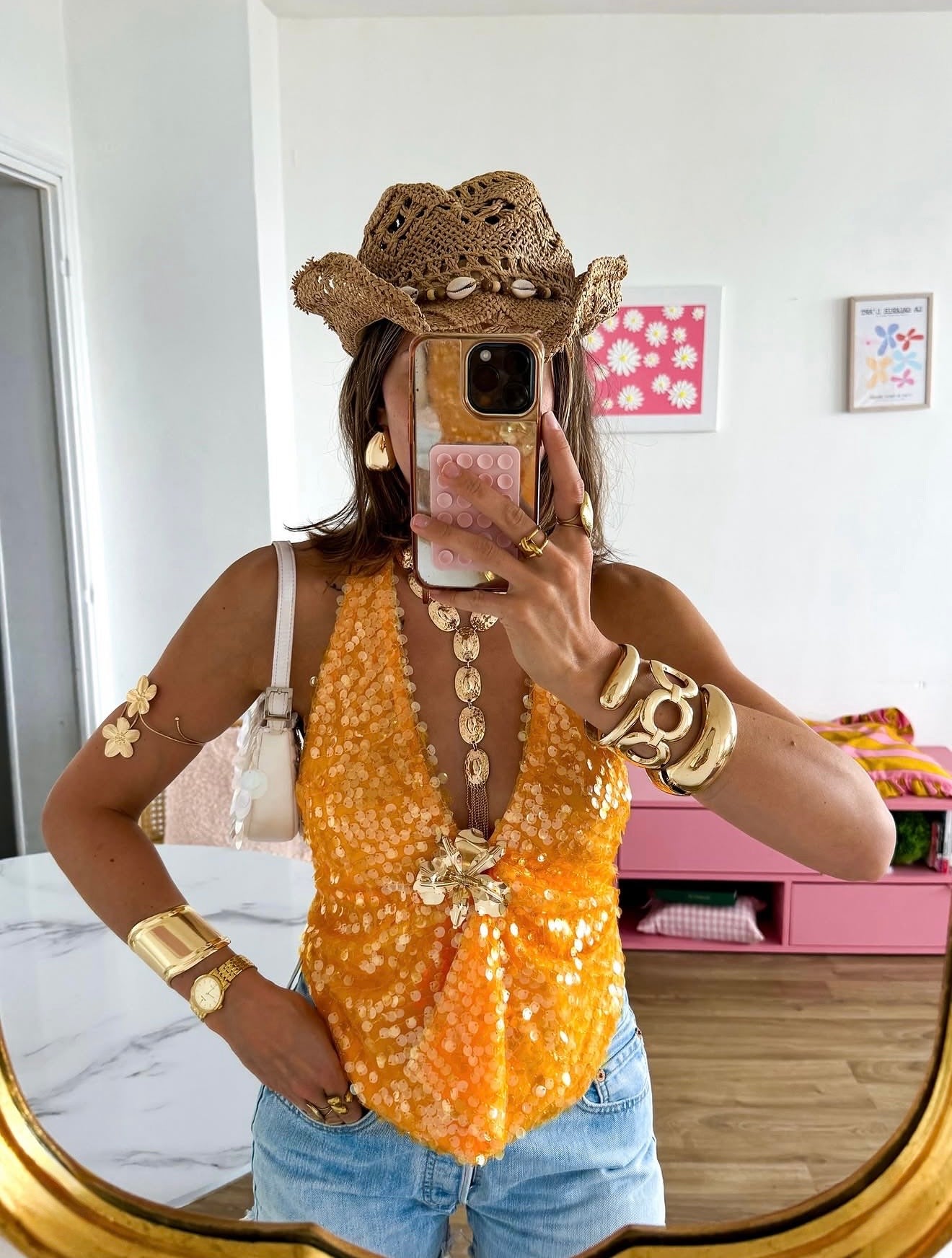 ORANGE LUMIÈRE TOP