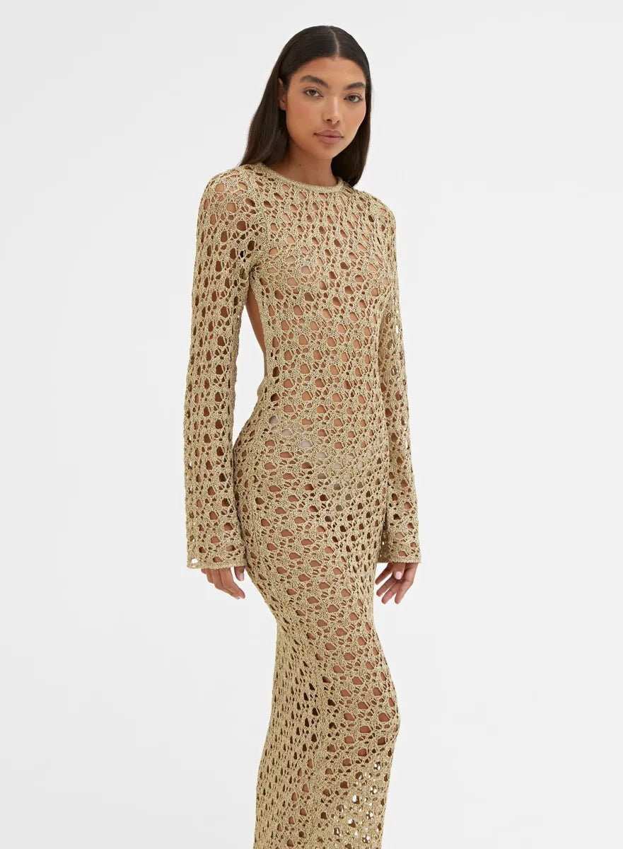 LÉONIE GOLDEN DRESS