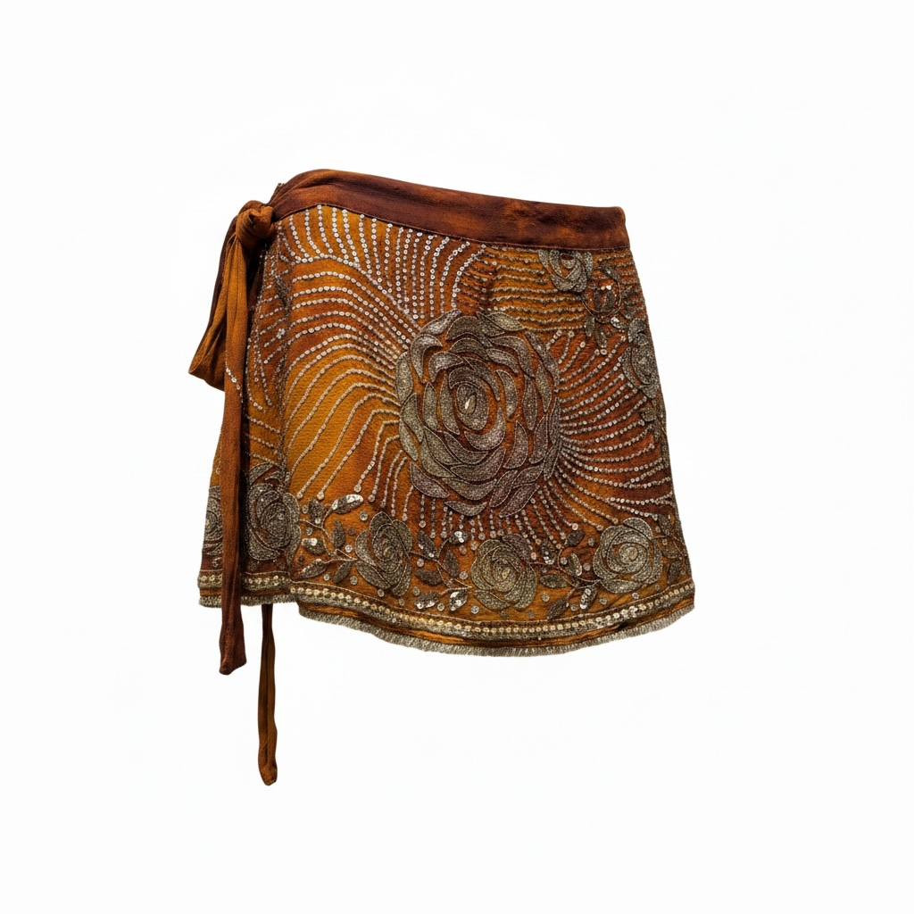 ROSALIA SILK MINI SKIRT