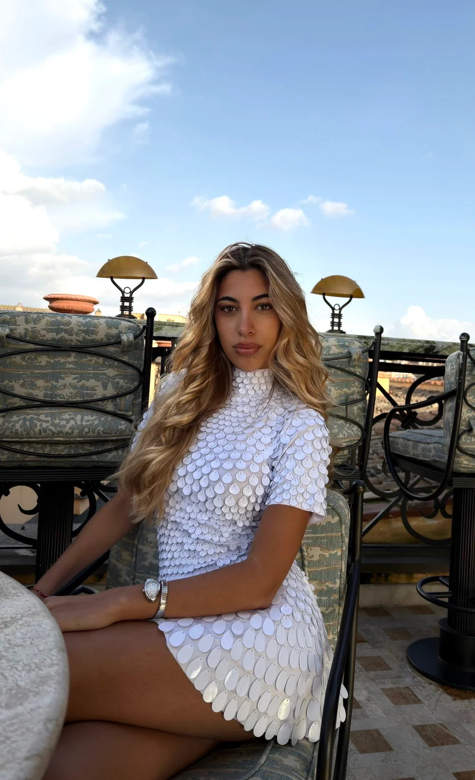 NALA DRESS - WHITE