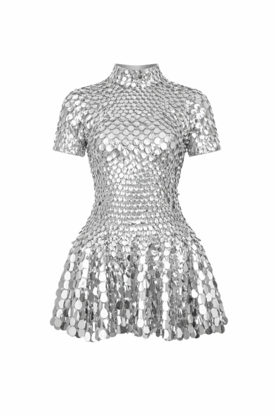 NALA DRESS - SILVER