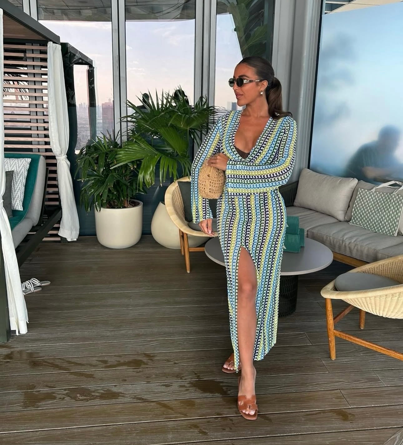 Melina maxi dress