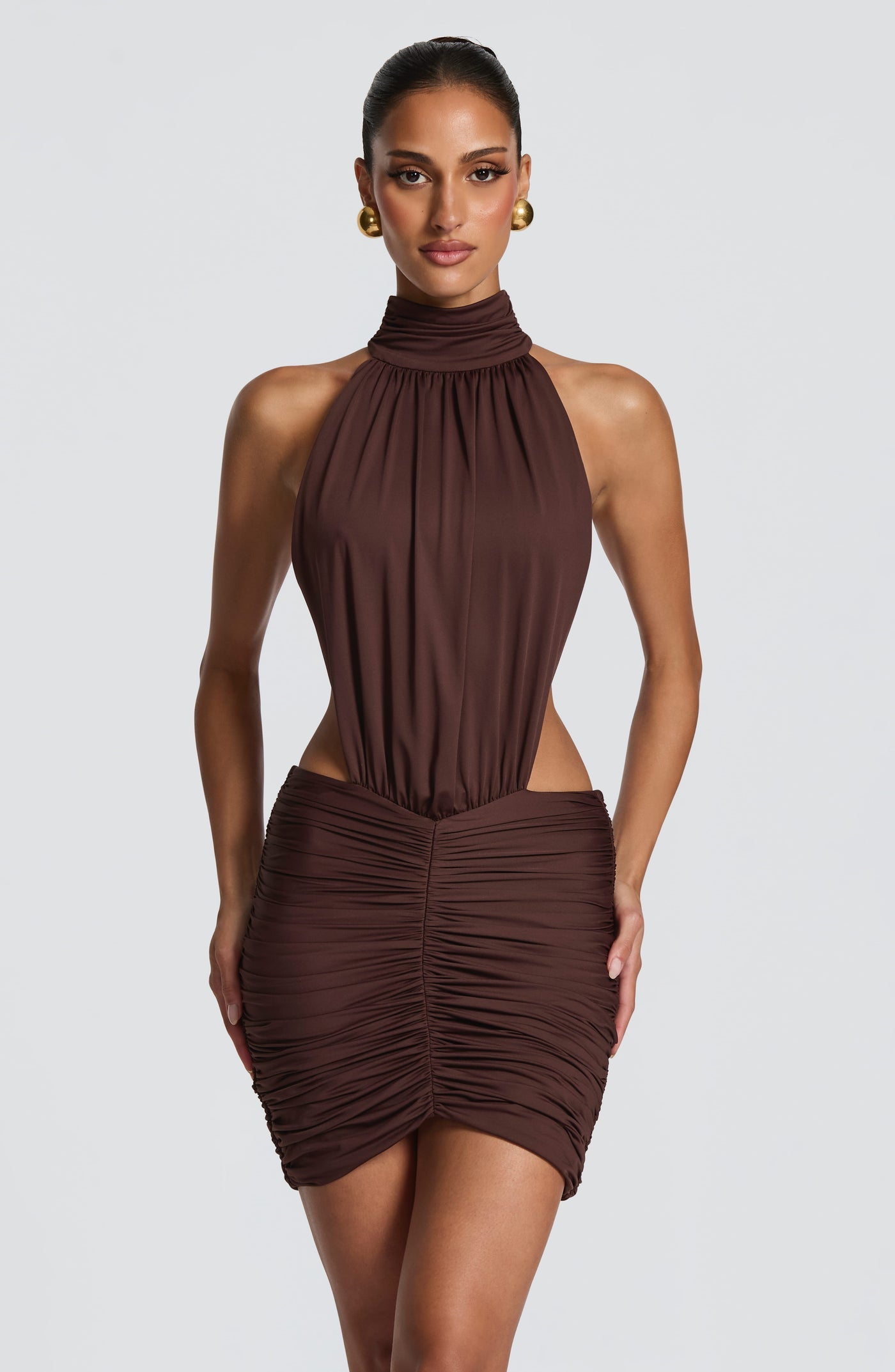 Cléa Dress - Brown