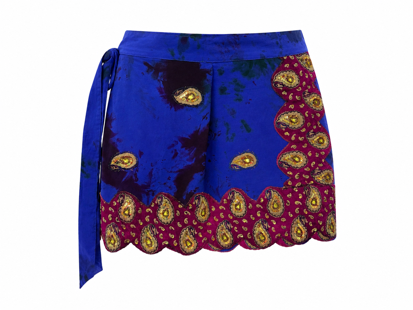ROSALIA SILK MINI SKIRT