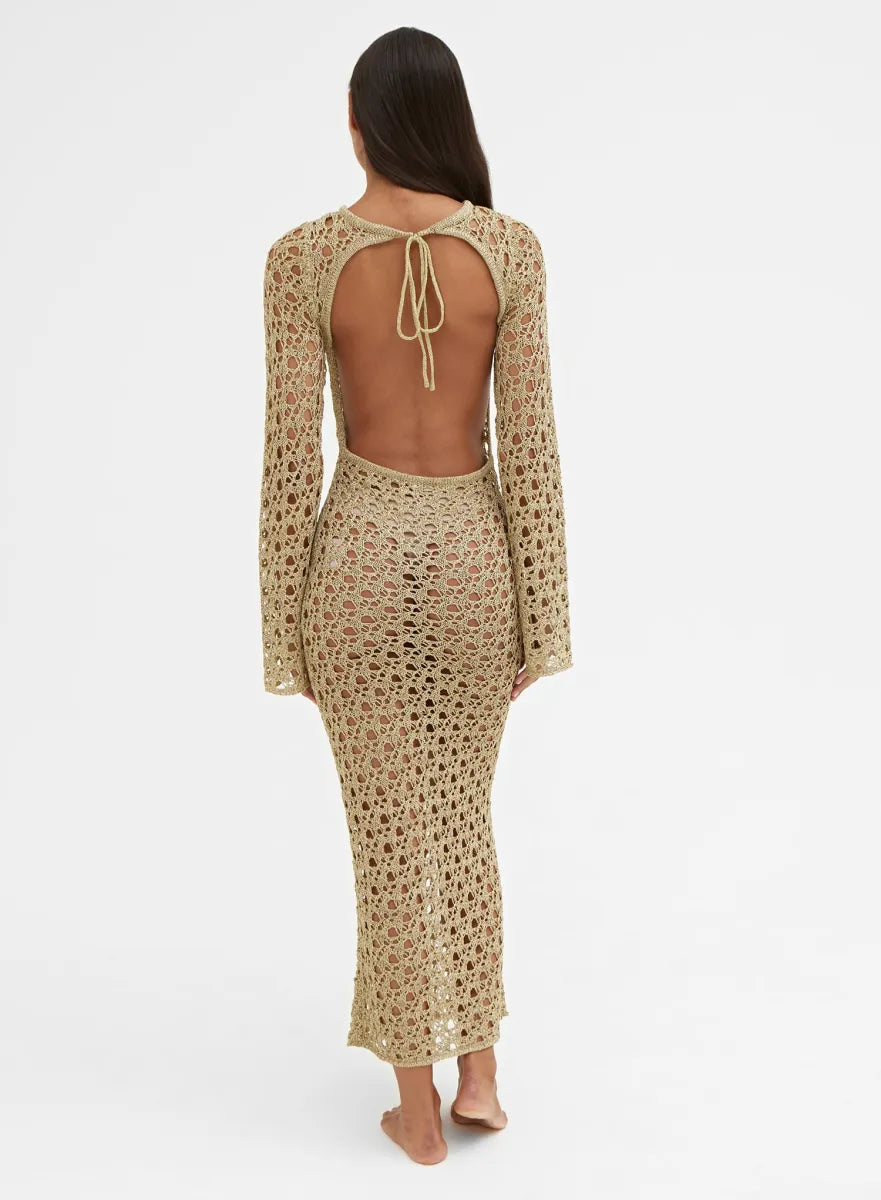 LÉONIE GOLDEN DRESS