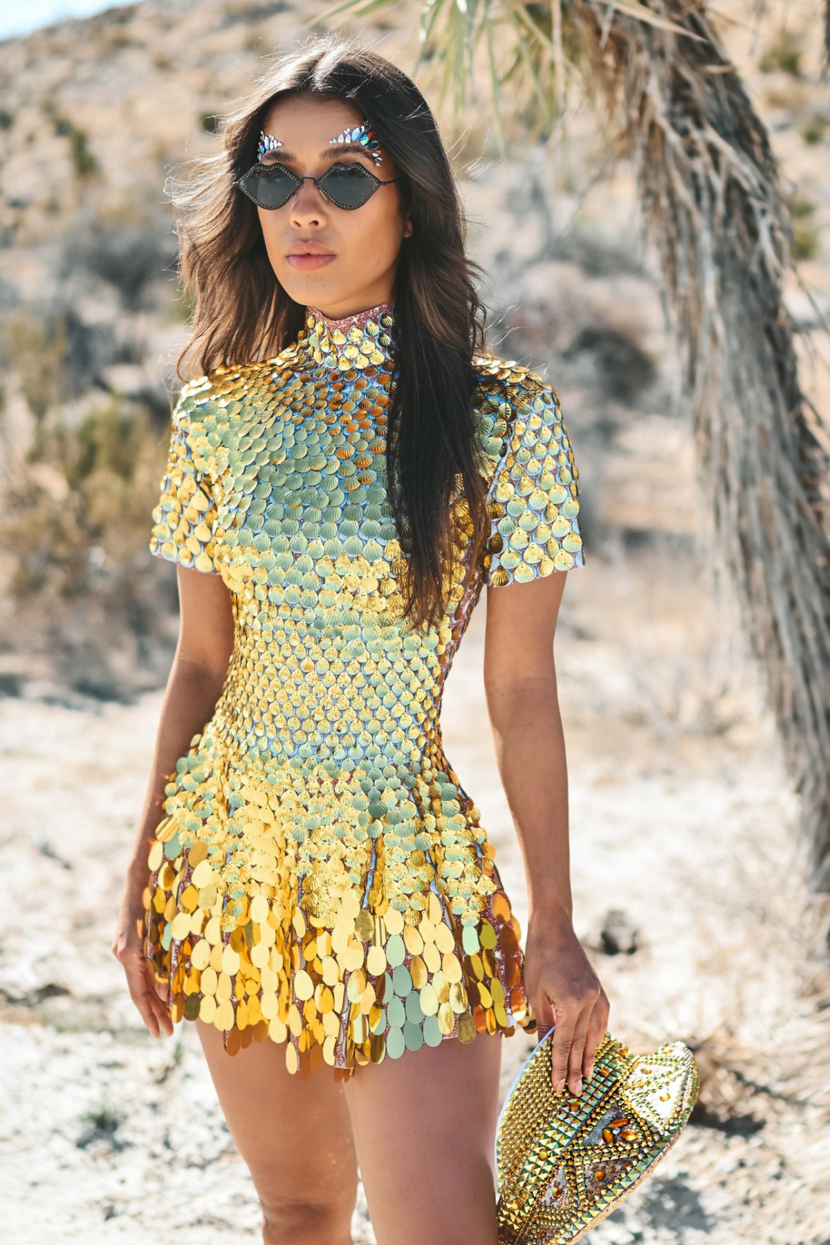 Nala dress - Gold