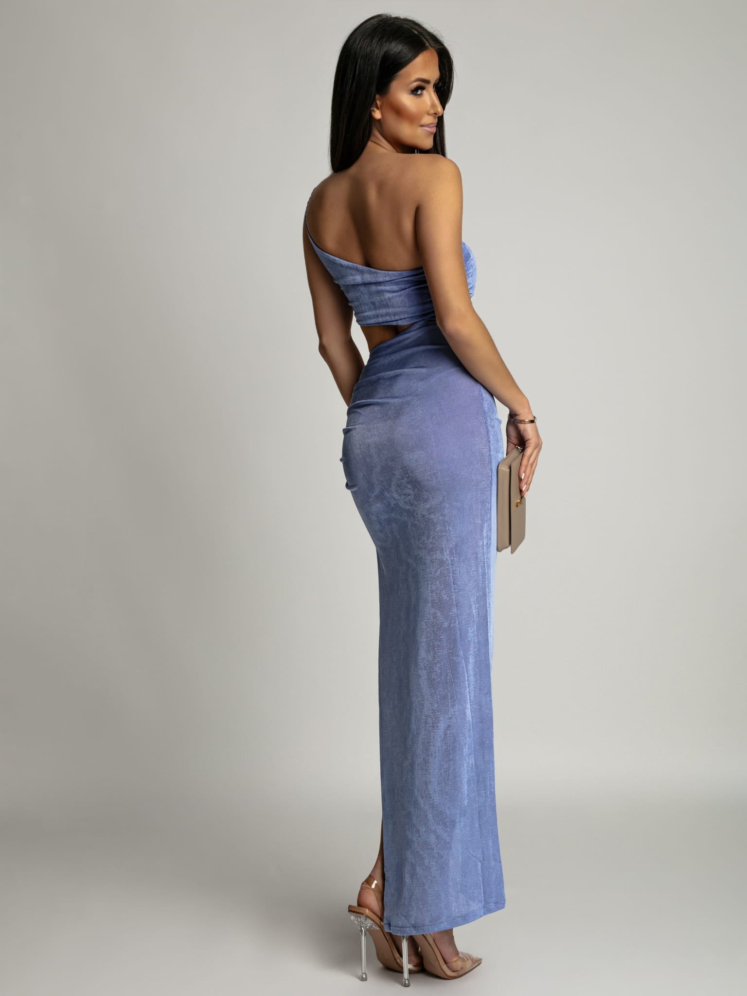 LINA MAXI DRESS - BLUE