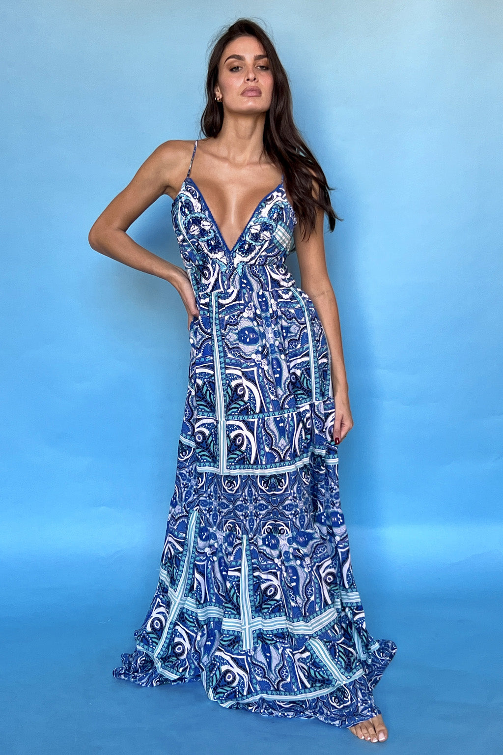 Antica Sartoria Exclusive uzun elbise