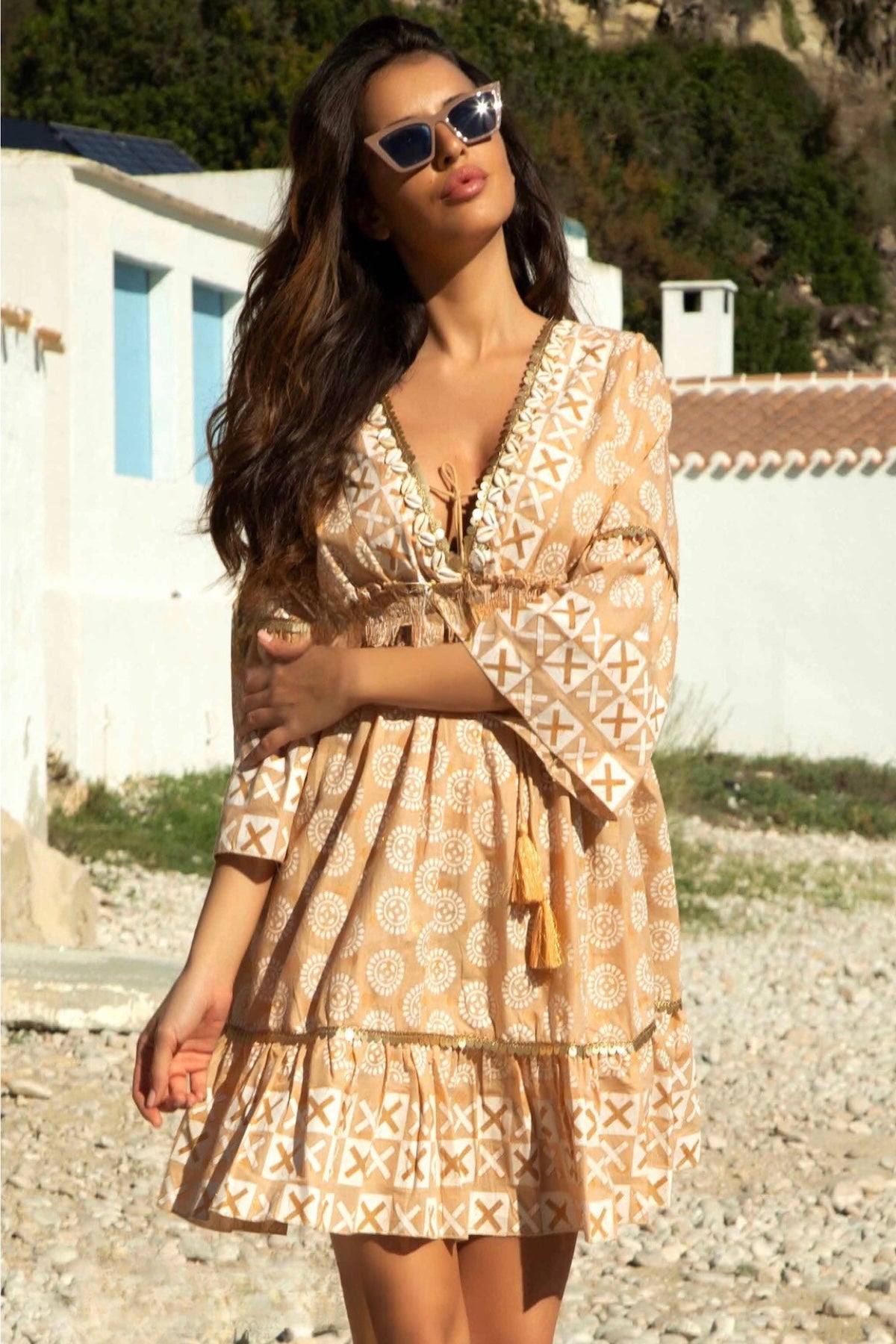 Asma kısa elbise