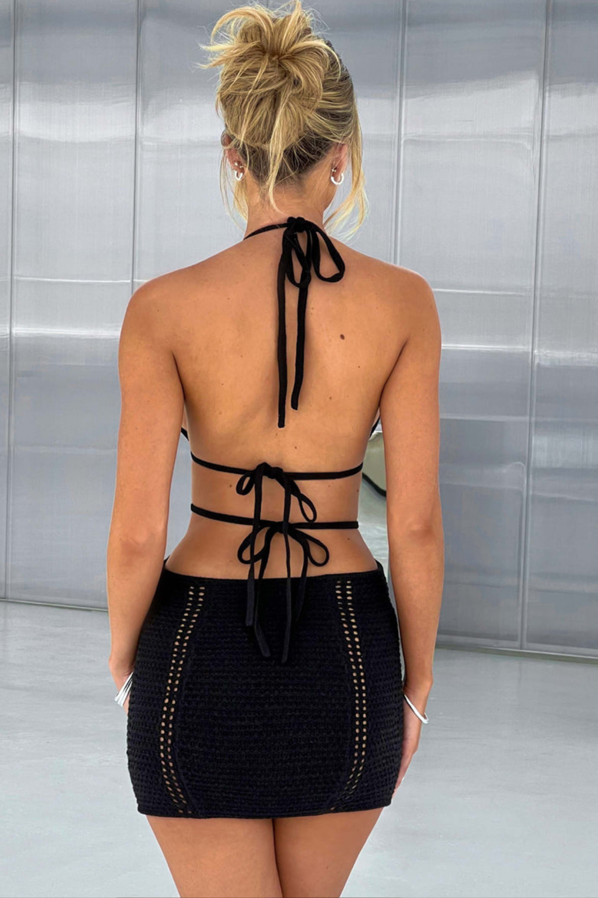 Ava mini dress - Black