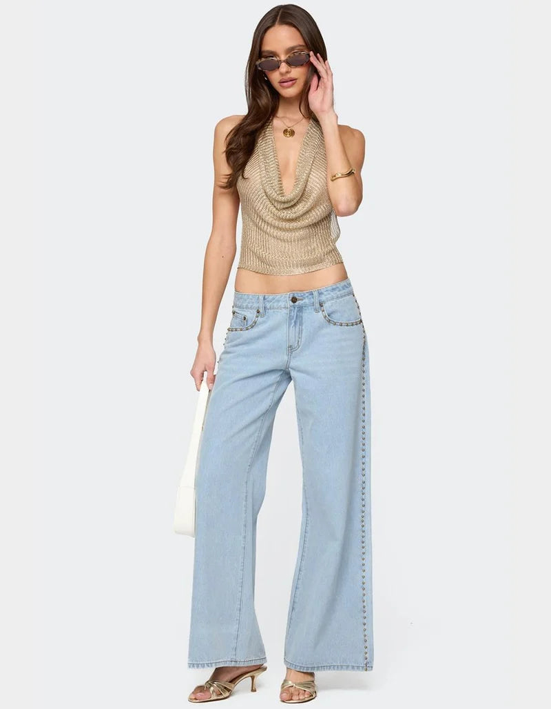 SOLÉA GOLD LUREX TOP