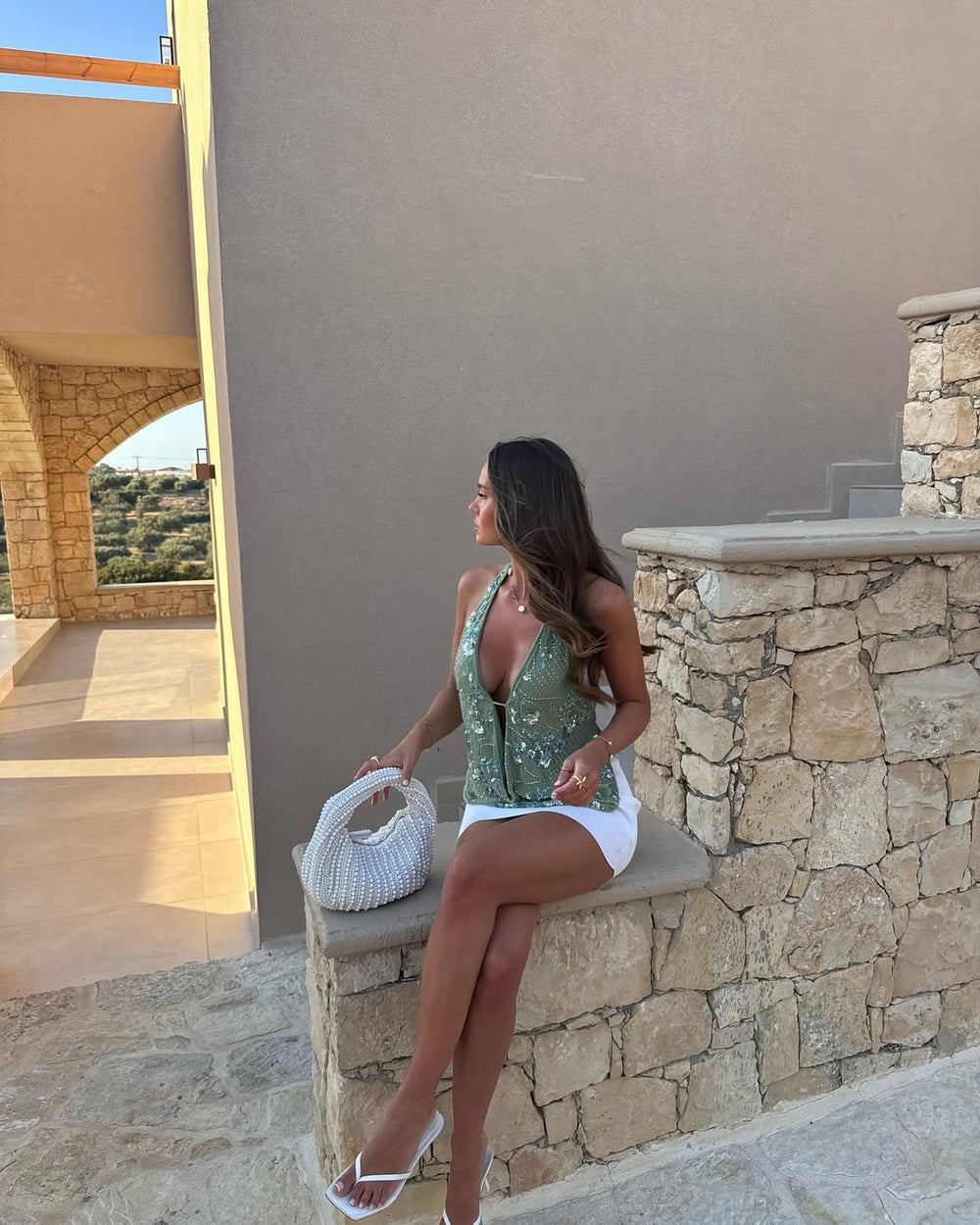 LIORA RIVIERA TOP - GREEN