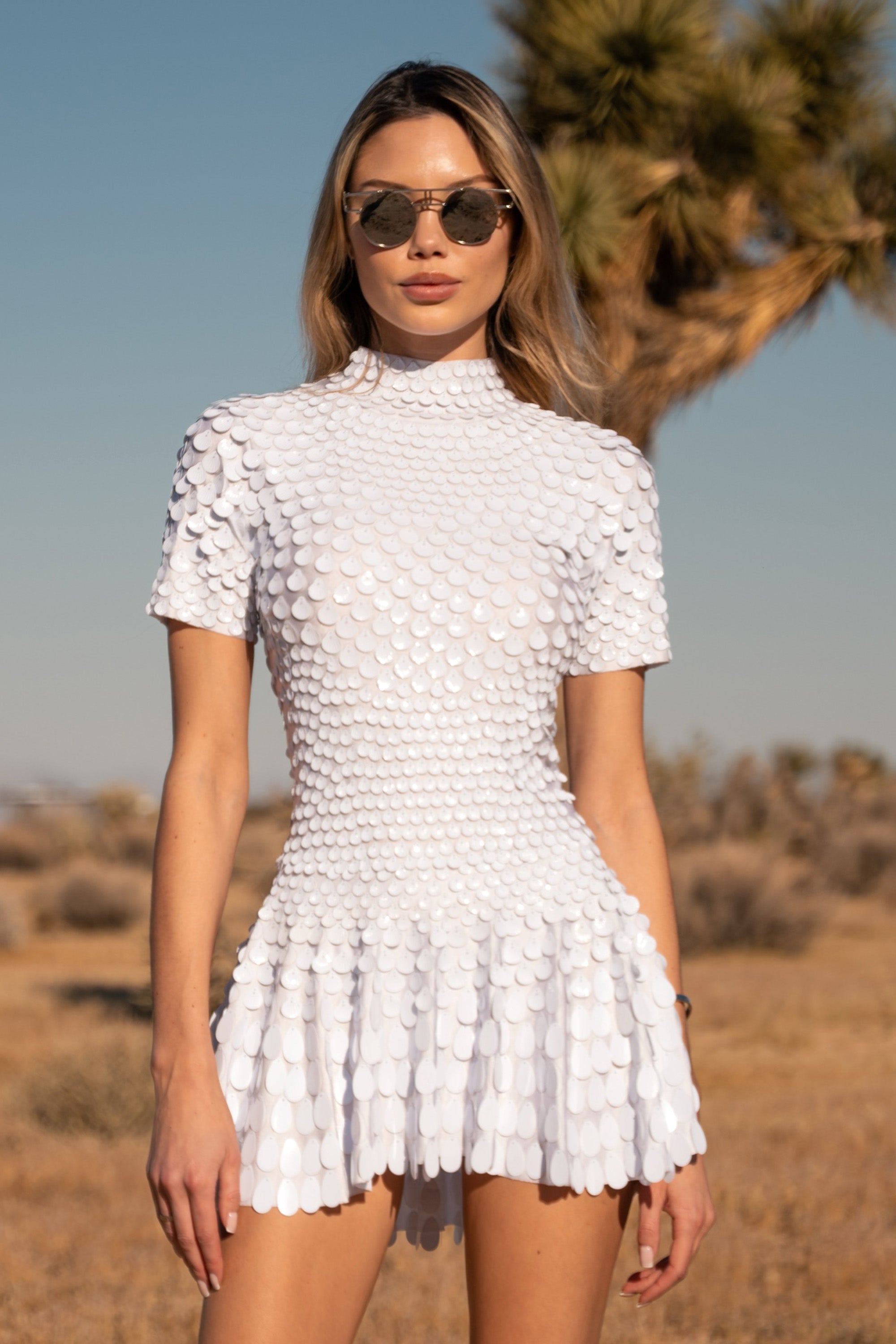 NALA DRESS - WHITE