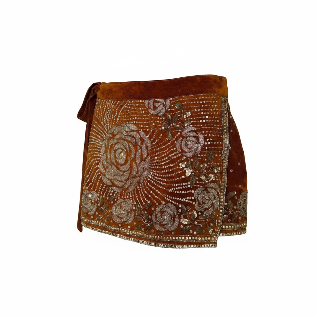 ROSALIA SILK MINI SKIRT