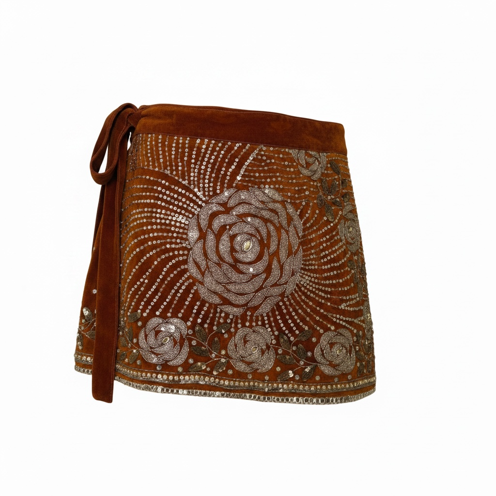 ROSALIA SILK MINI SKIRT