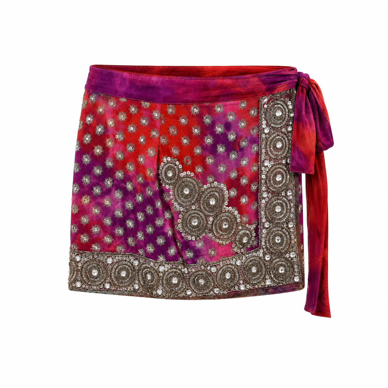 ROSALIA SILK MINI SKIRT