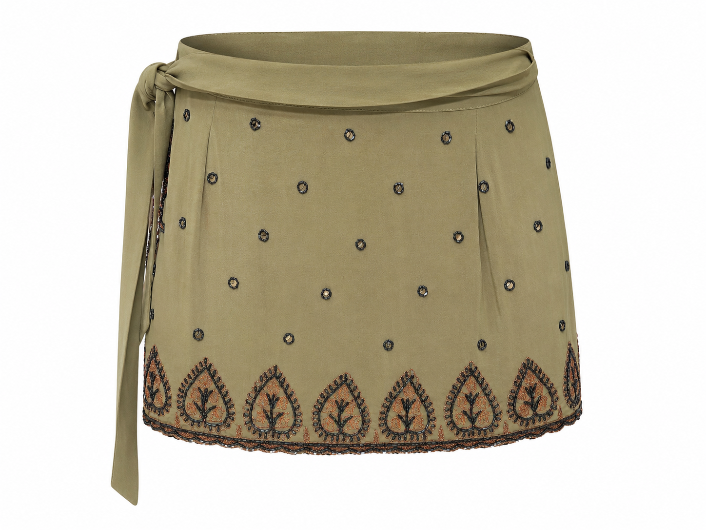 ROSALIA SILK MINI SKIRT
