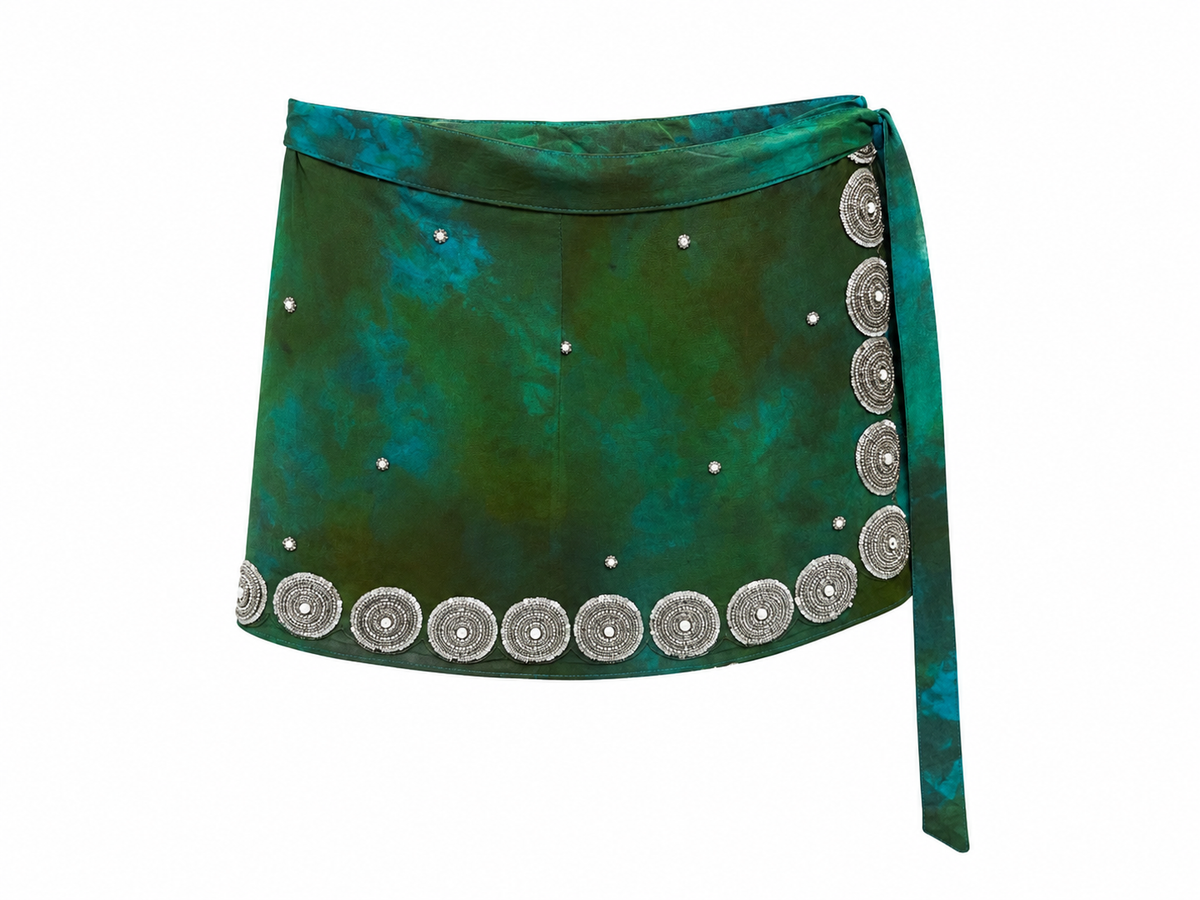 ROSALIA SILK MINI SKIRT