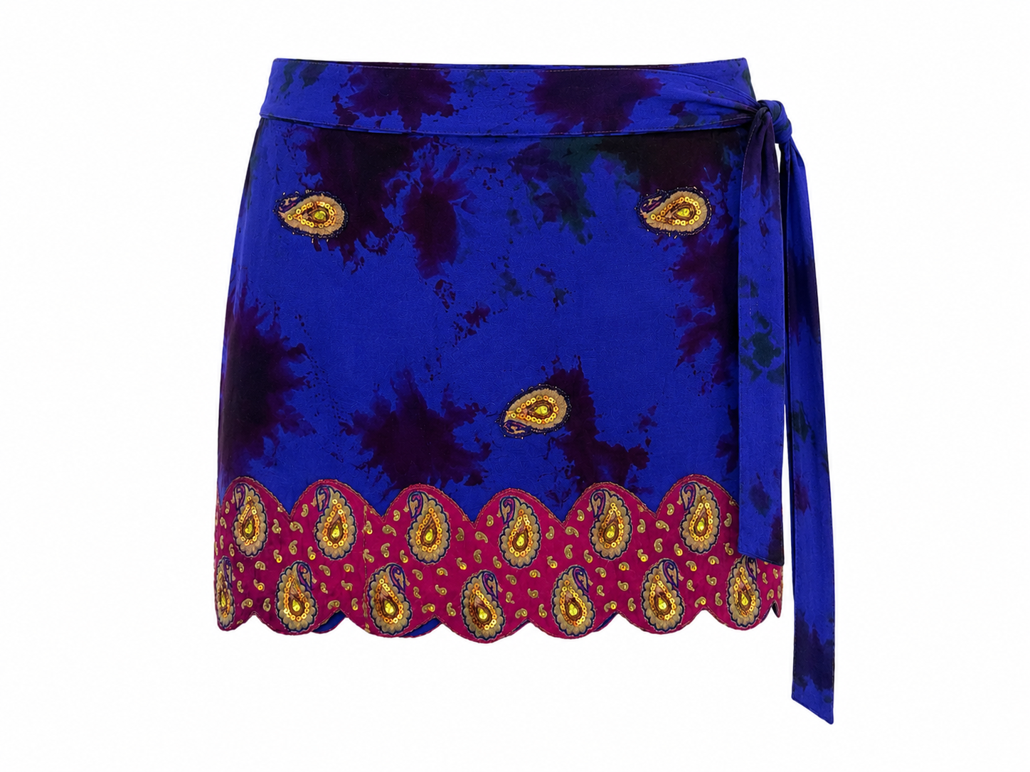 ROSALIA SILK MINI SKIRT