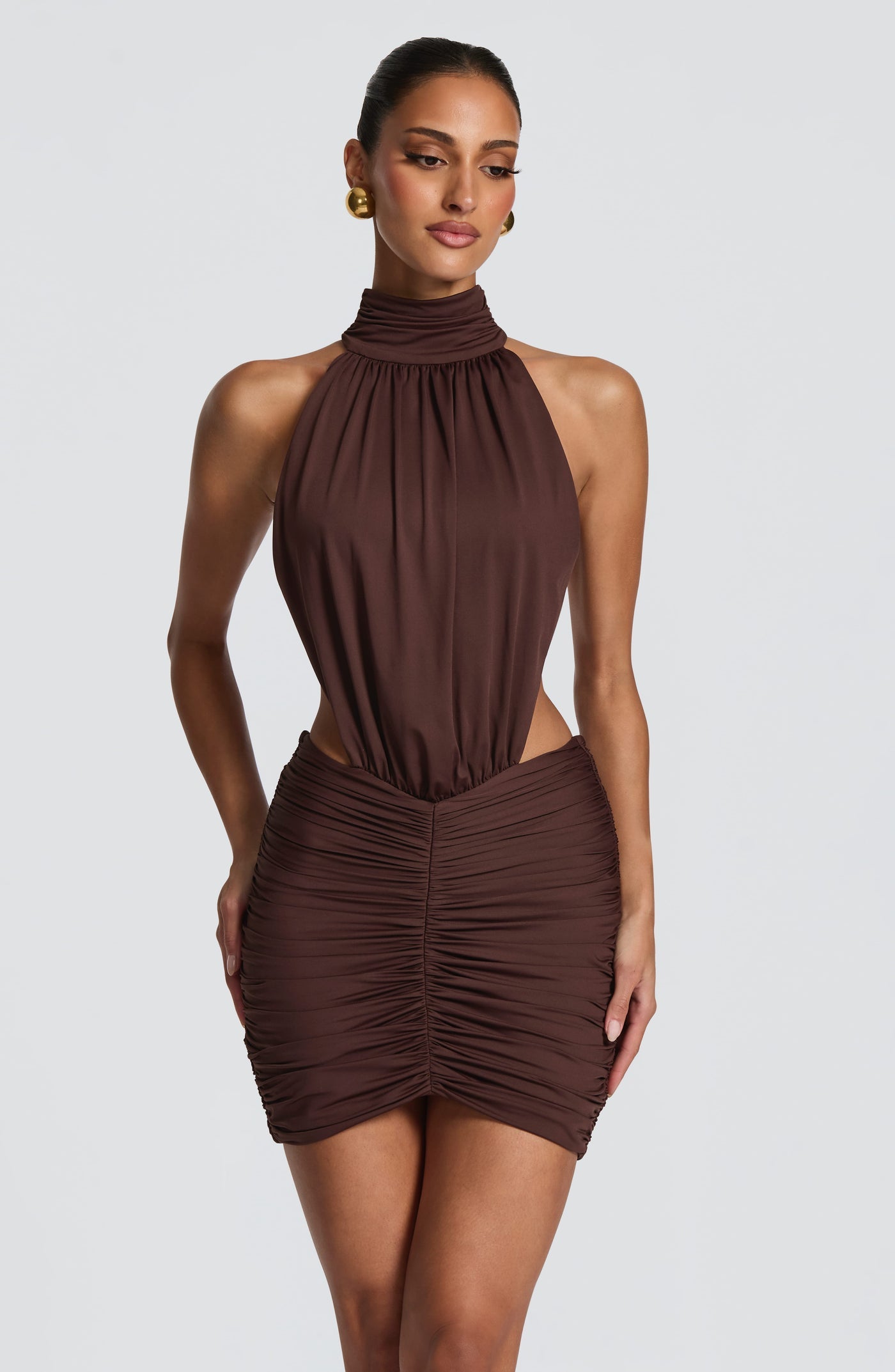 Cléa Dress - Brown