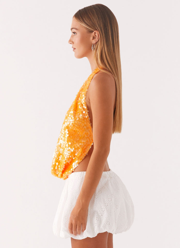 ORANGE LUMIÈRE TOP