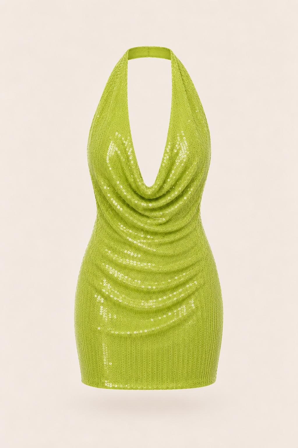 MIDNIGHT OASIS DRESS - GREEN
