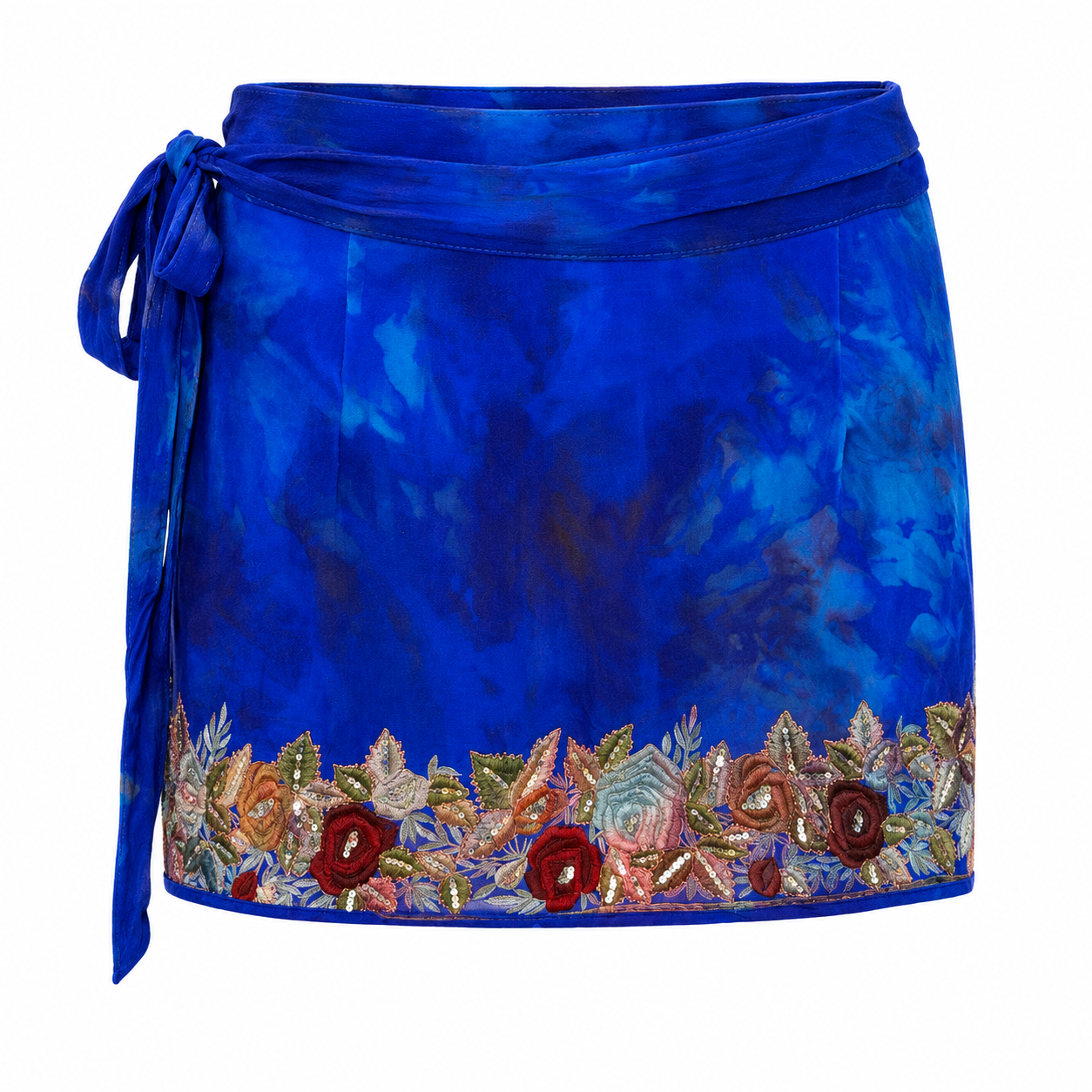 ROSALIA SILK MINI SKIRT
