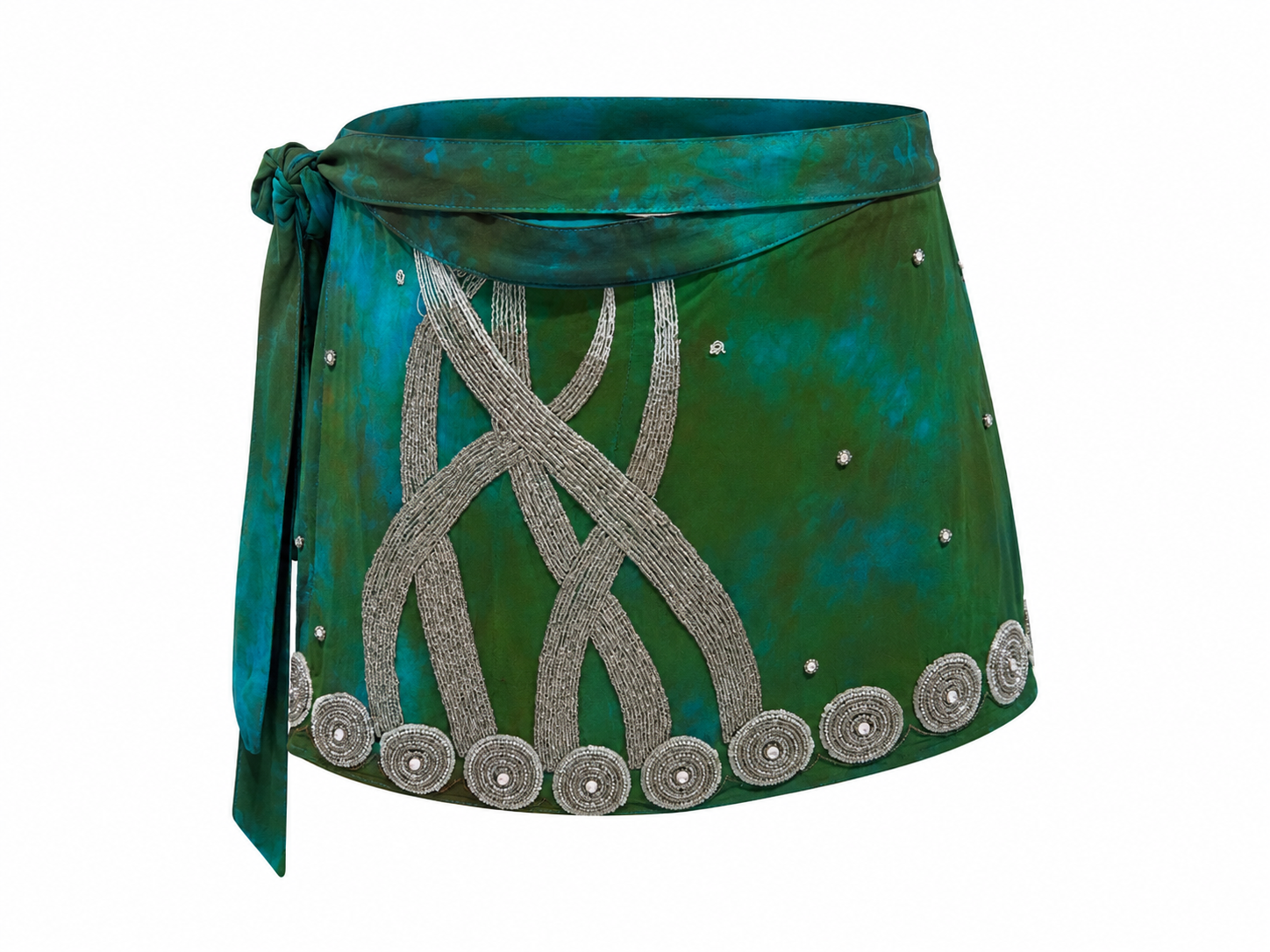 ROSALIA SILK MINI SKIRT