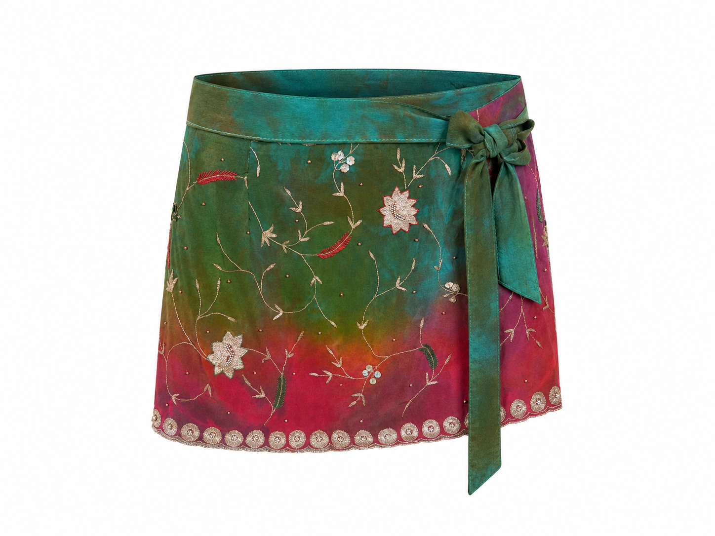 ROSALIA SILK MINI SKIRT