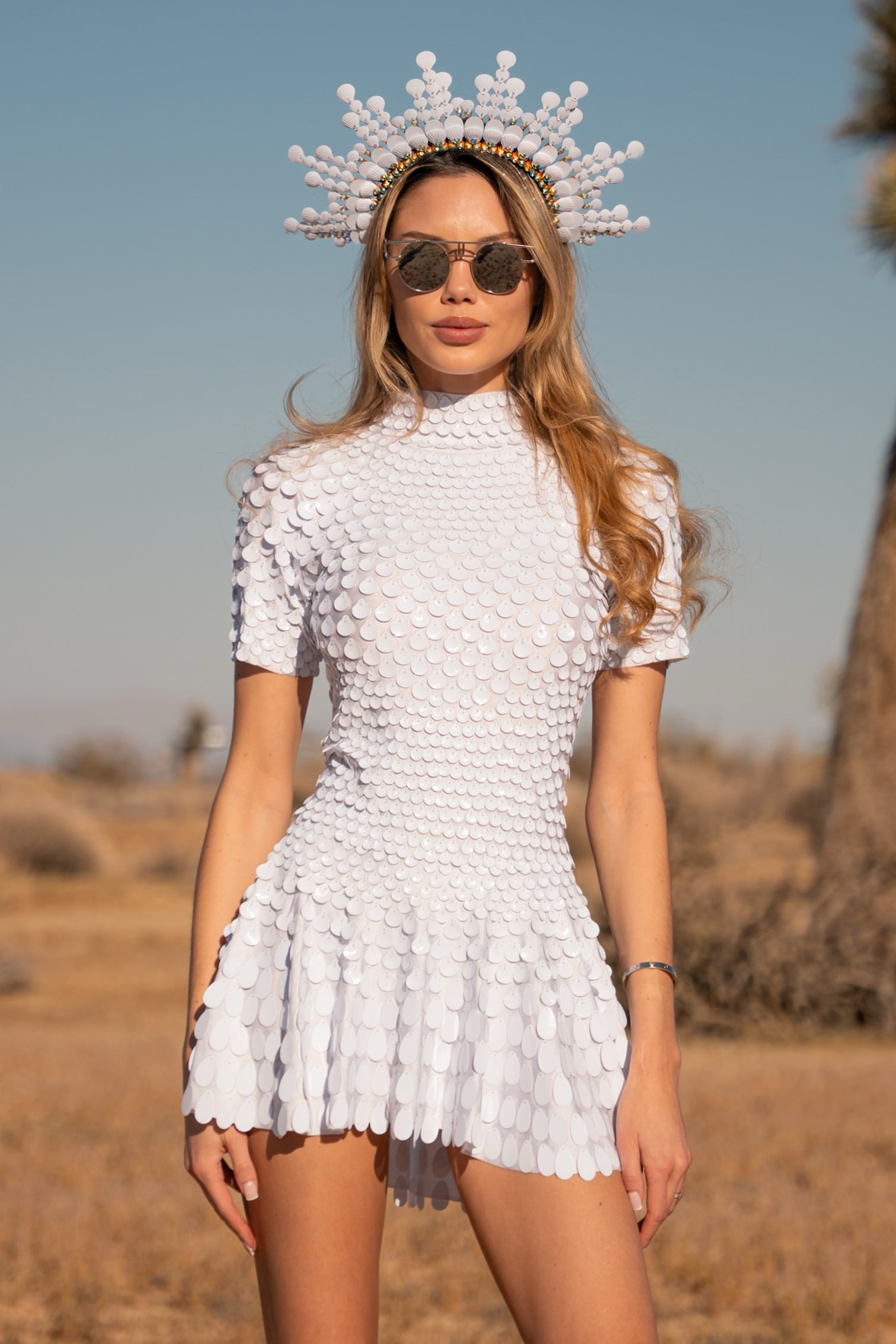 NALA DRESS - WHITE