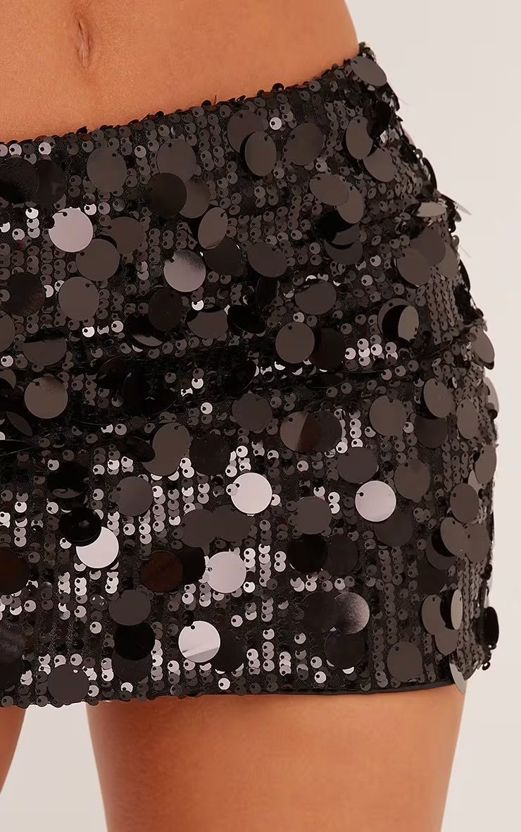 Black Mirage Skirt