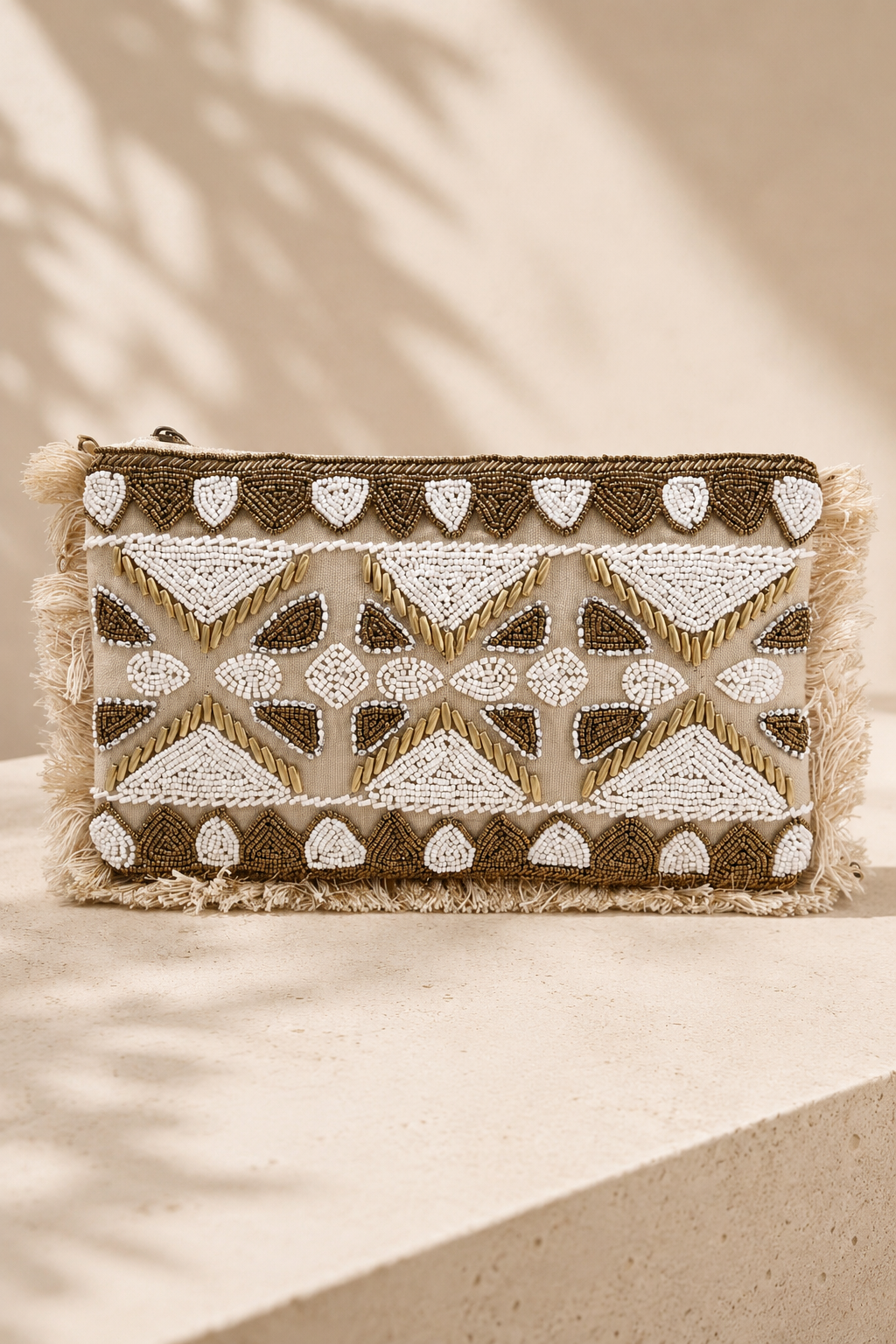 Fringed bohemian bag