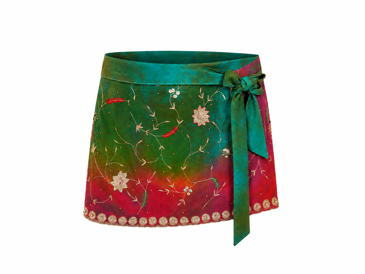 ROSALIA SILK MINI SKIRT