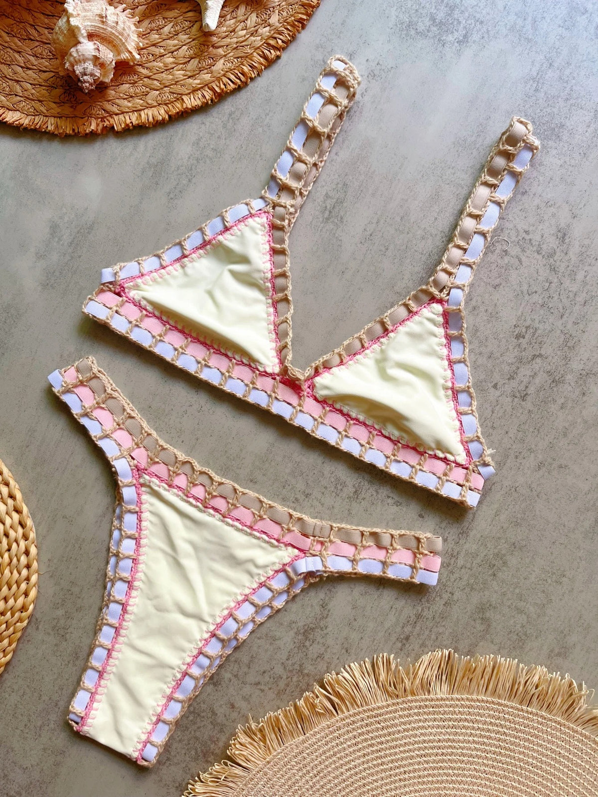 Crochet bikini - Rose