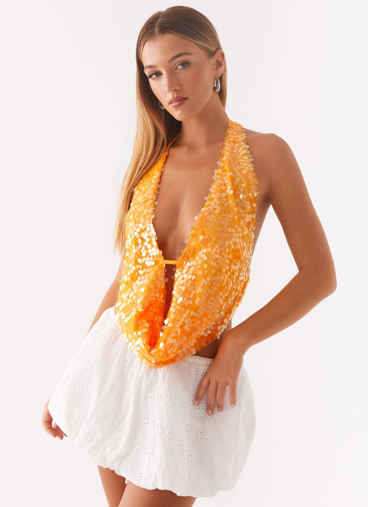 ORANGE LUMIÈRE TOP