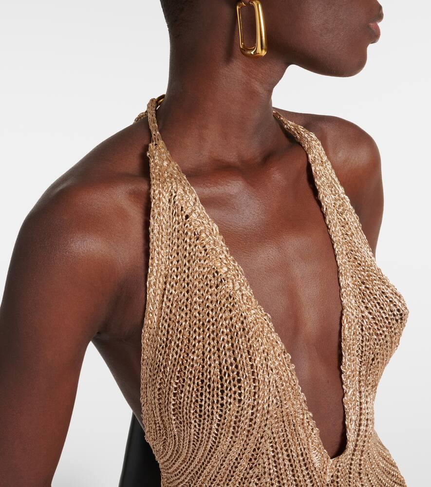 CAMILLE GOLDEN DRESS