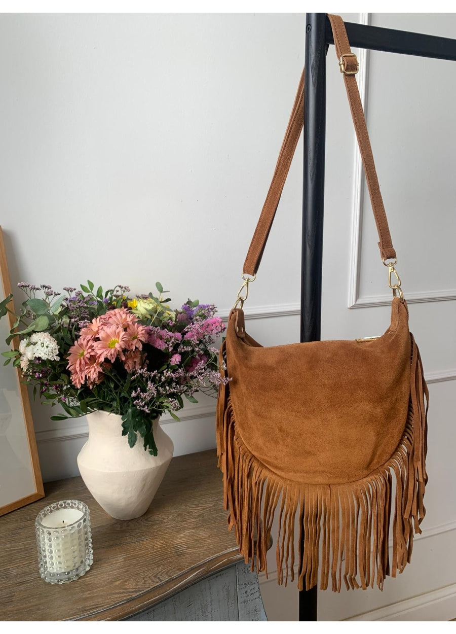 Sophie Suede Bag