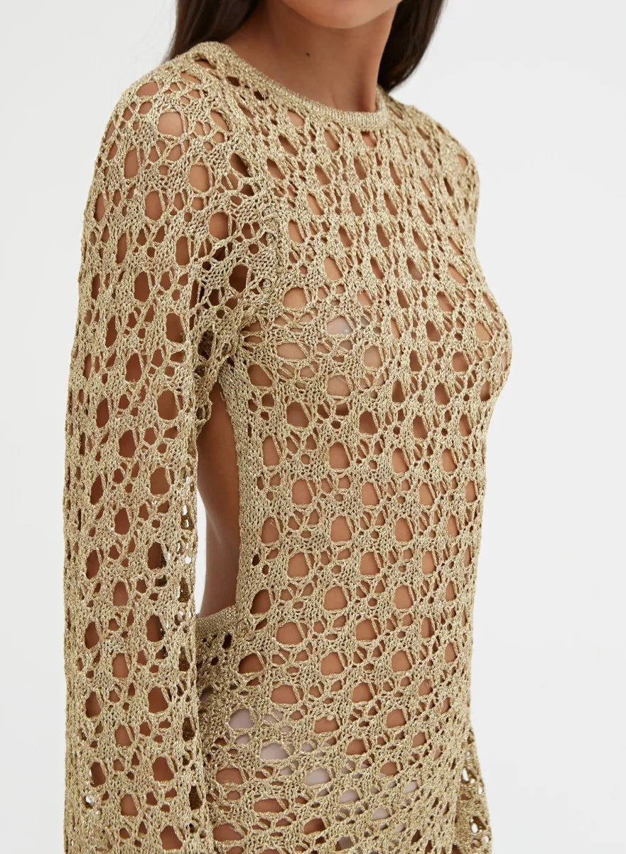 LÉONIE GOLDEN DRESS