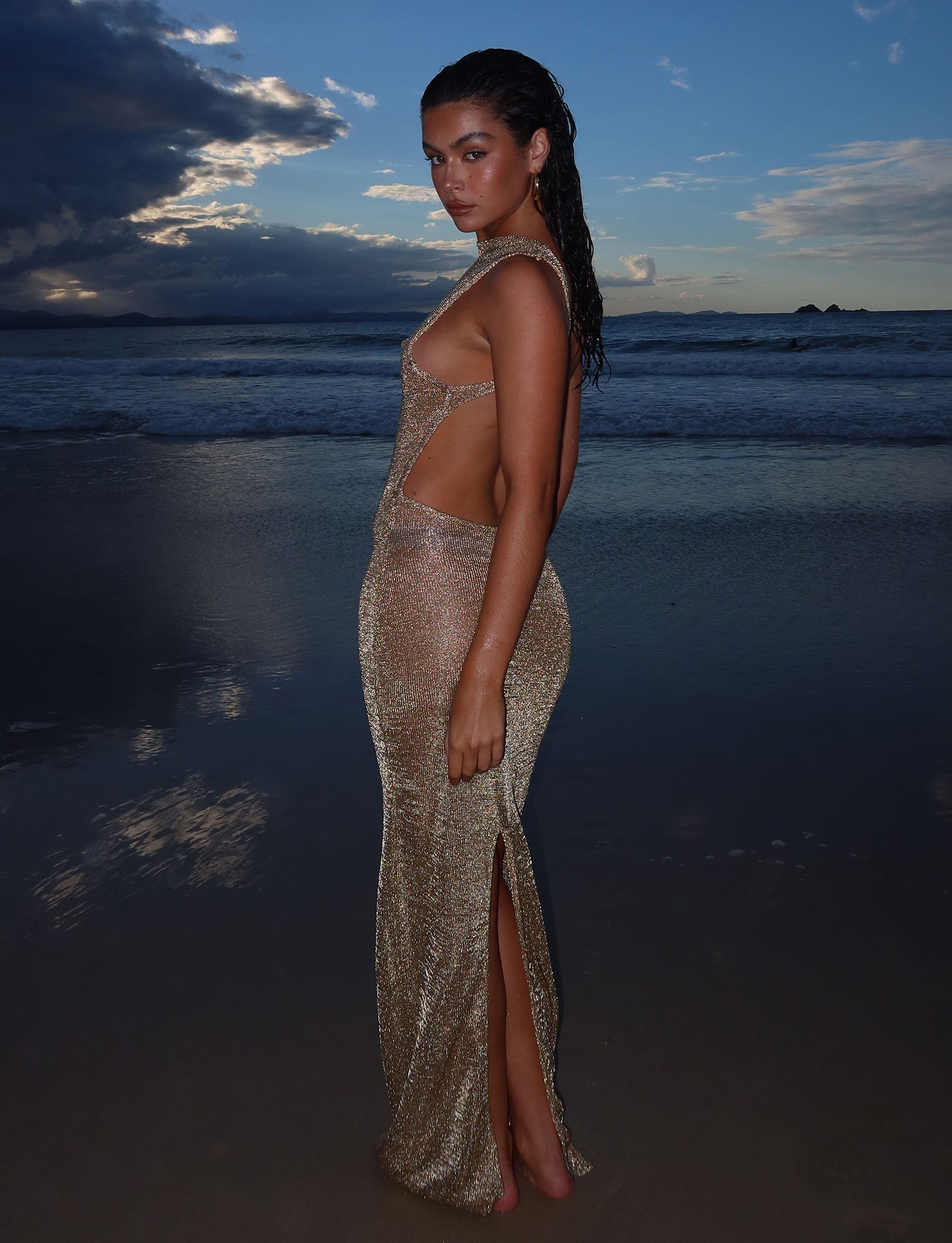JULIETTE GOLDEN DRESS
