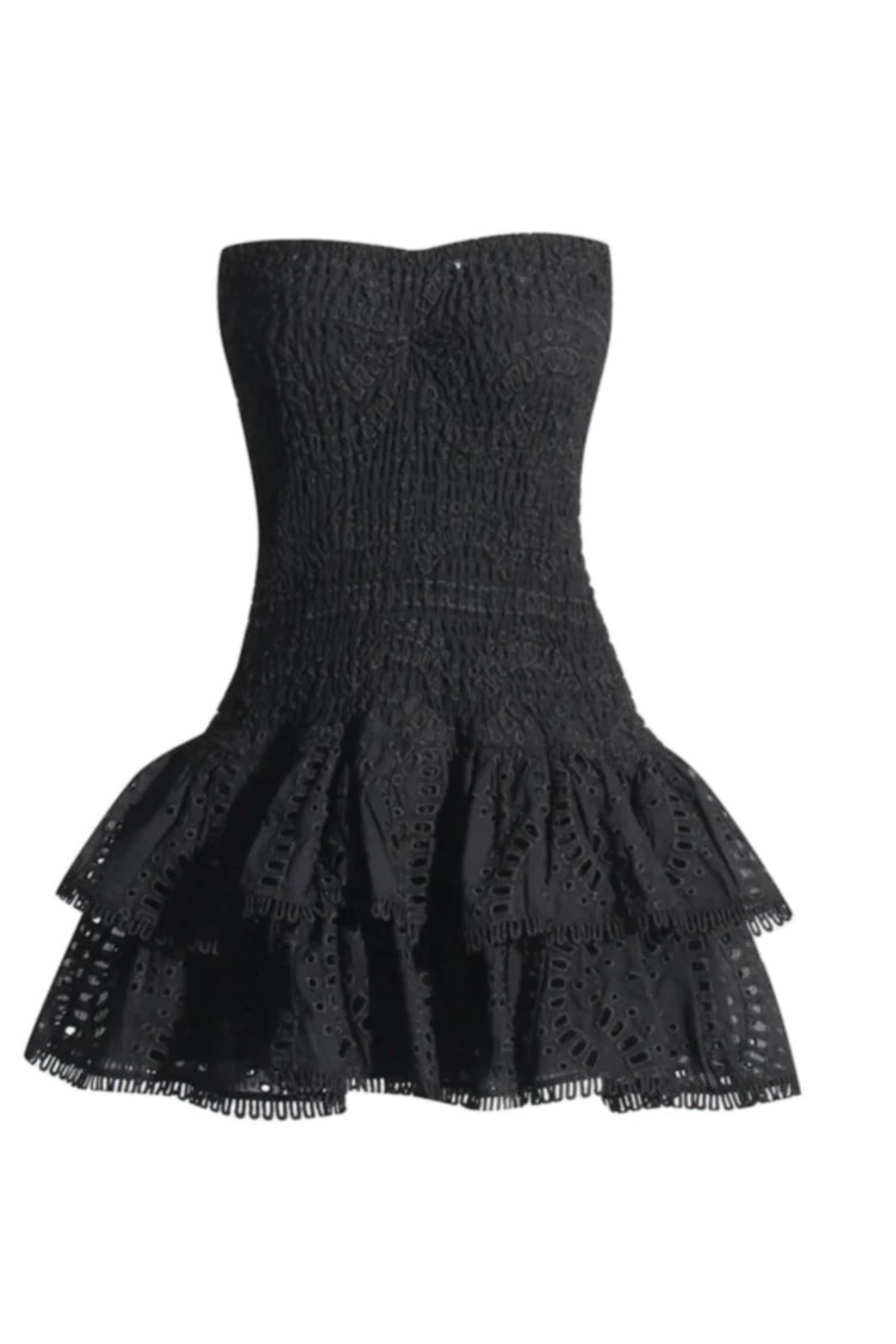 Mia fistolu mini elbise - Black