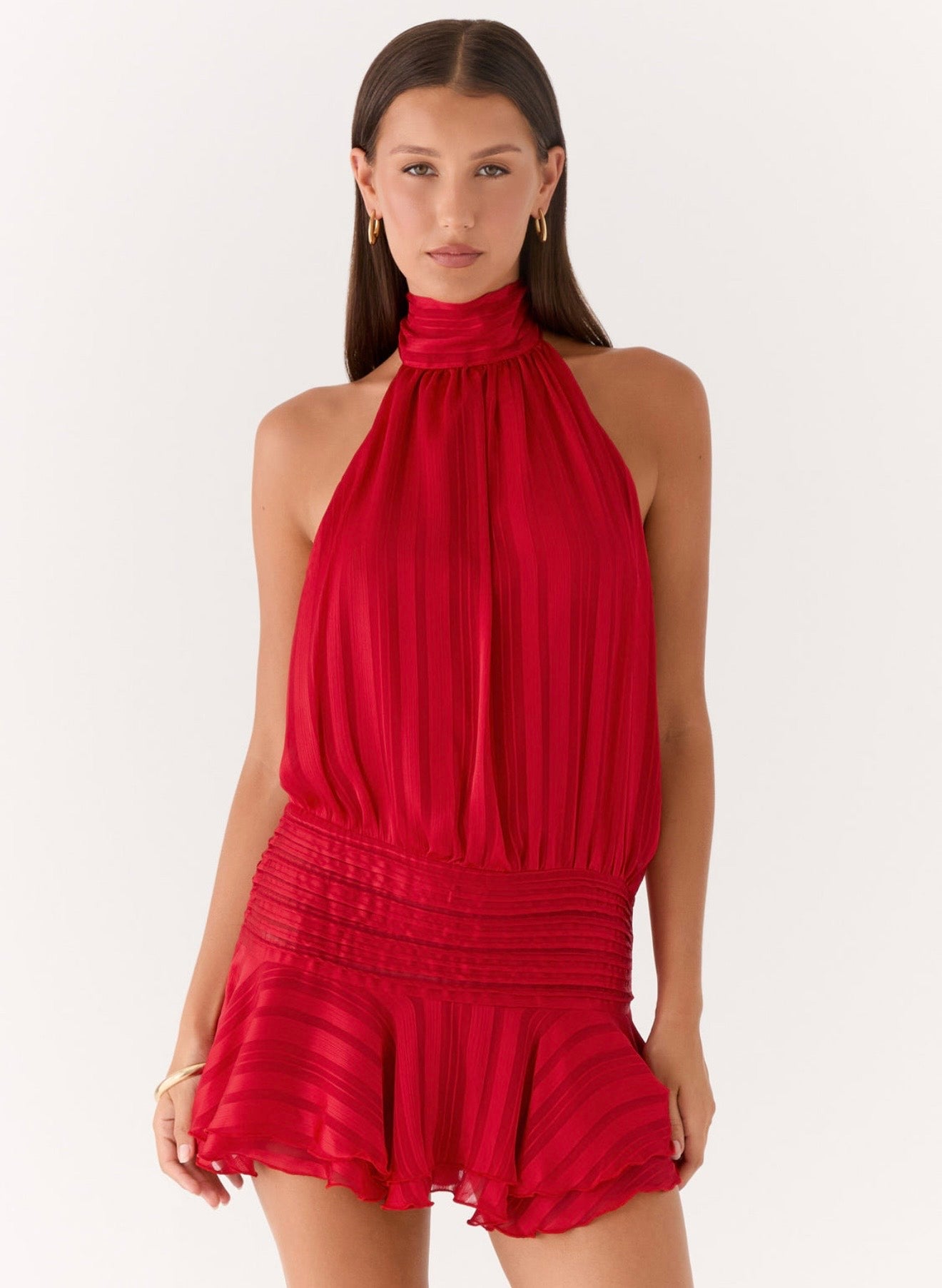 AURÉLIA MINI DRESS - Red