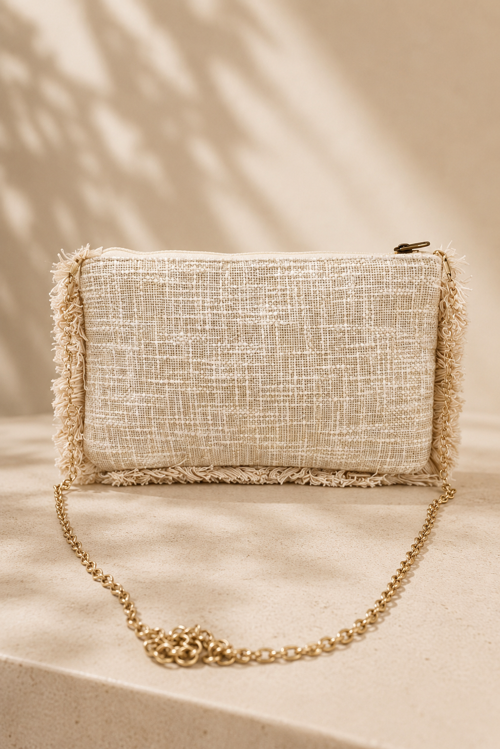 Fringed bohemian bag
