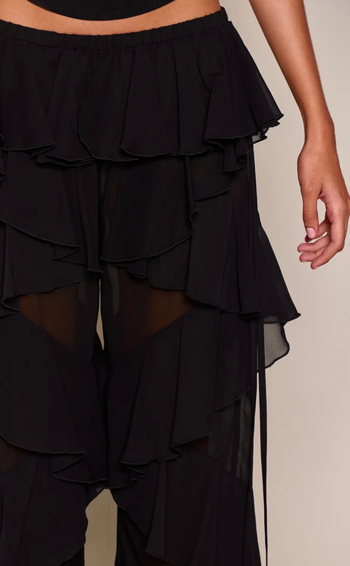 SANTORINI PANTS - Black