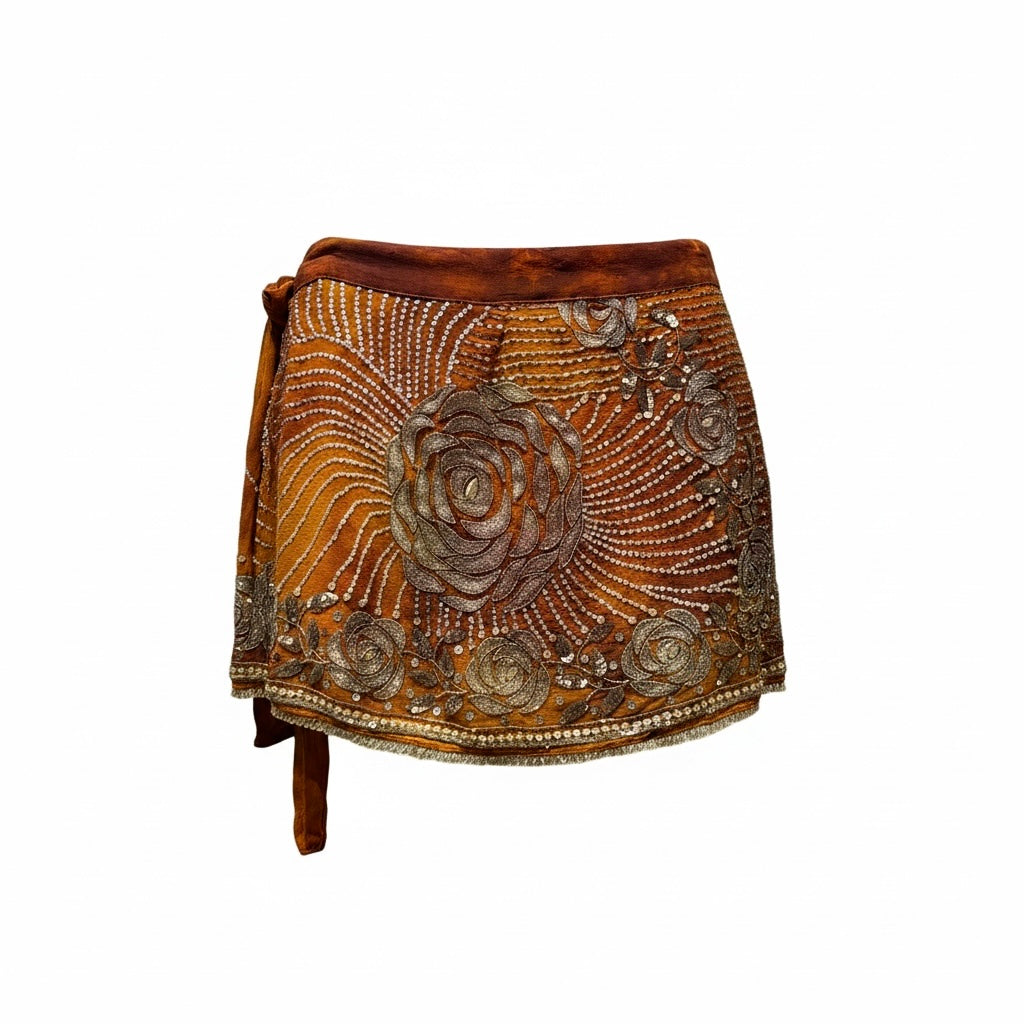 ROSALIA SILK MINI SKIRT
