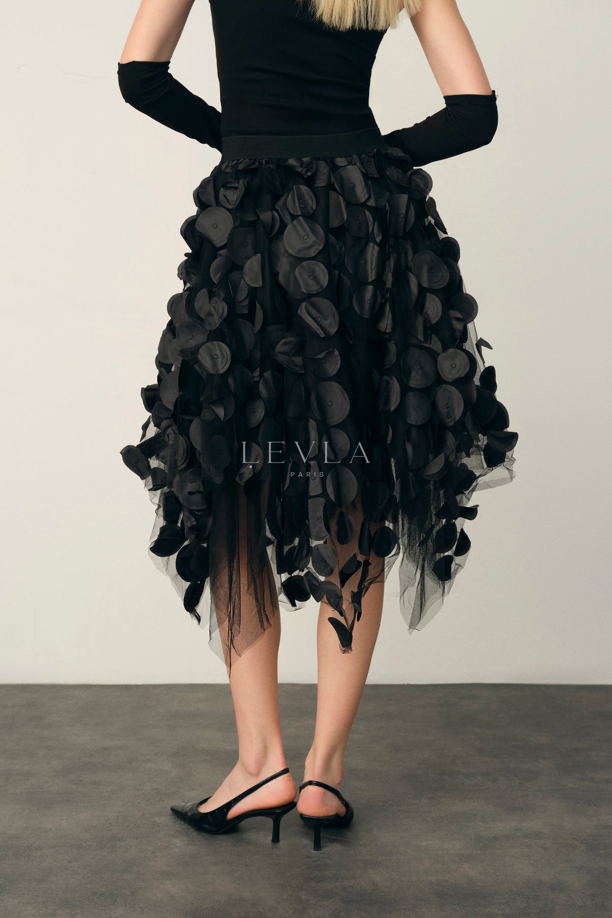 DETAILED TUTU SKIRT