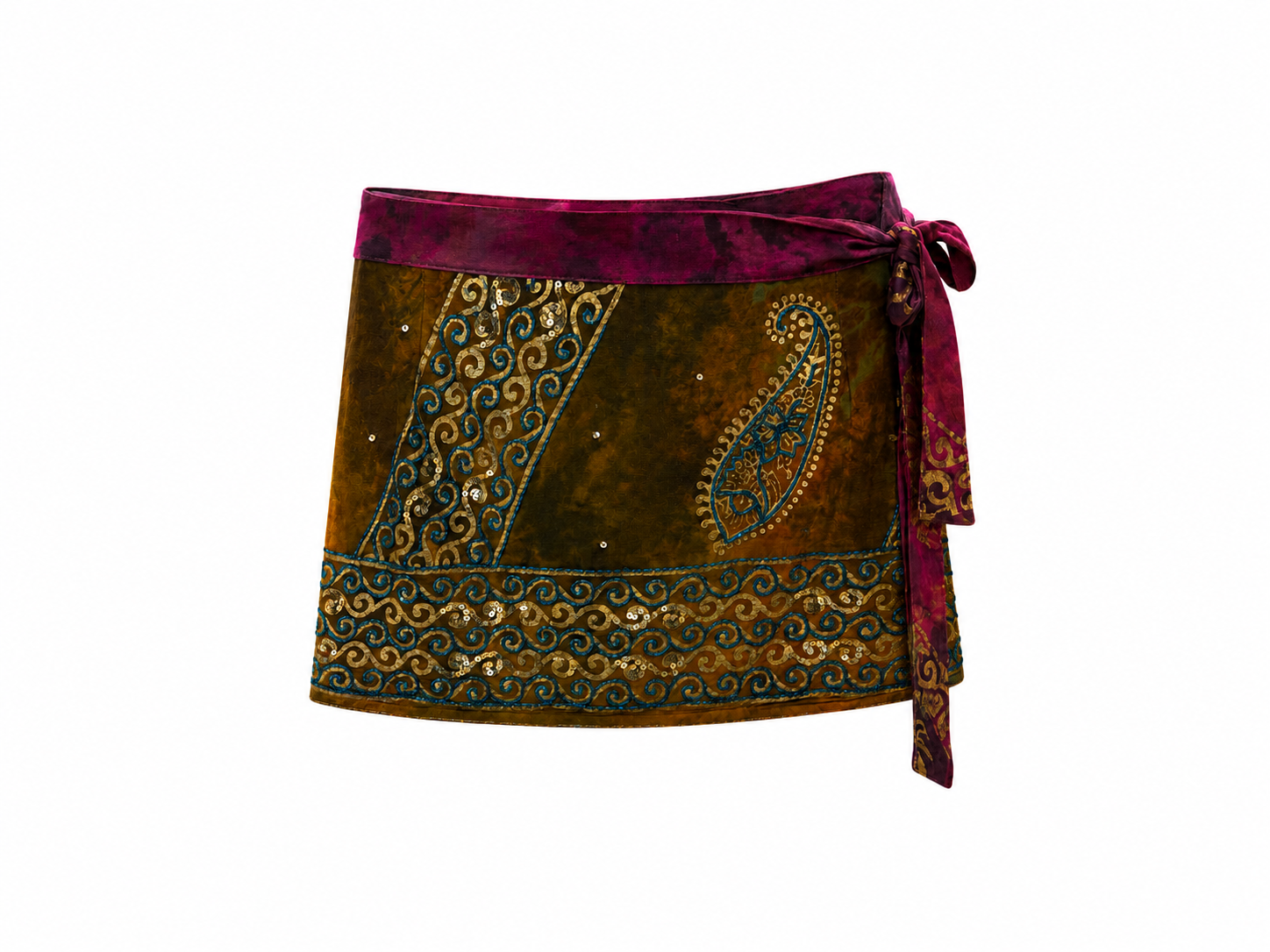 ROSALIA SILK MINI SKIRT