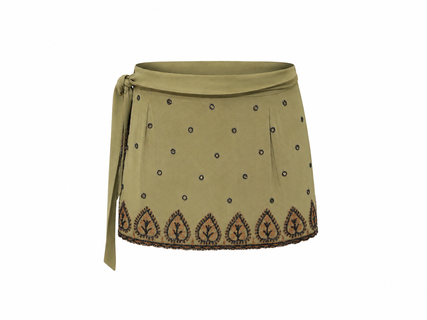 ROSALIA SILK MINI SKIRT