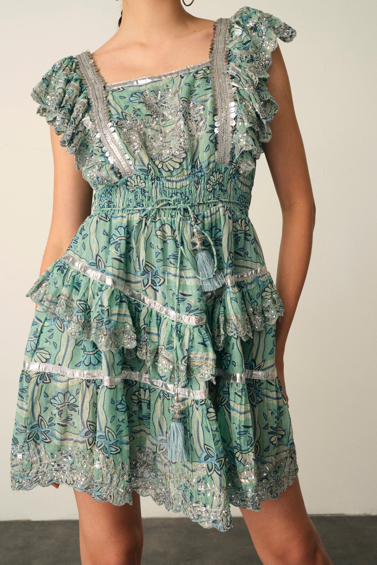 ABLA SHORT DRESS - LEVLA PARIS
